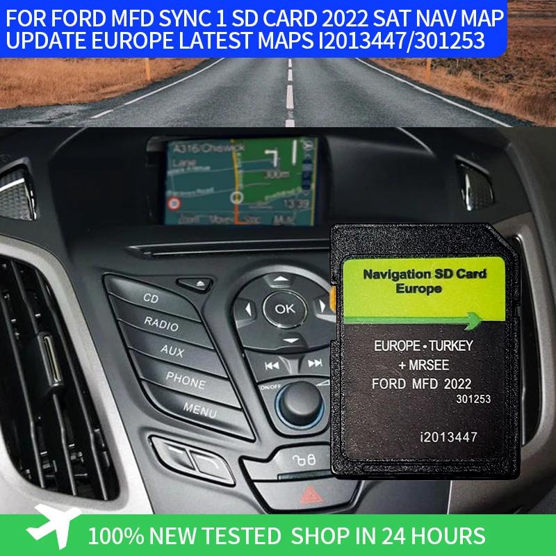 2022 FORD MFD SYNC 1 SD ī  Sat Nav Ʈ SD Fiesta Focus KUGA, TRANSIT Europe ֽ 
